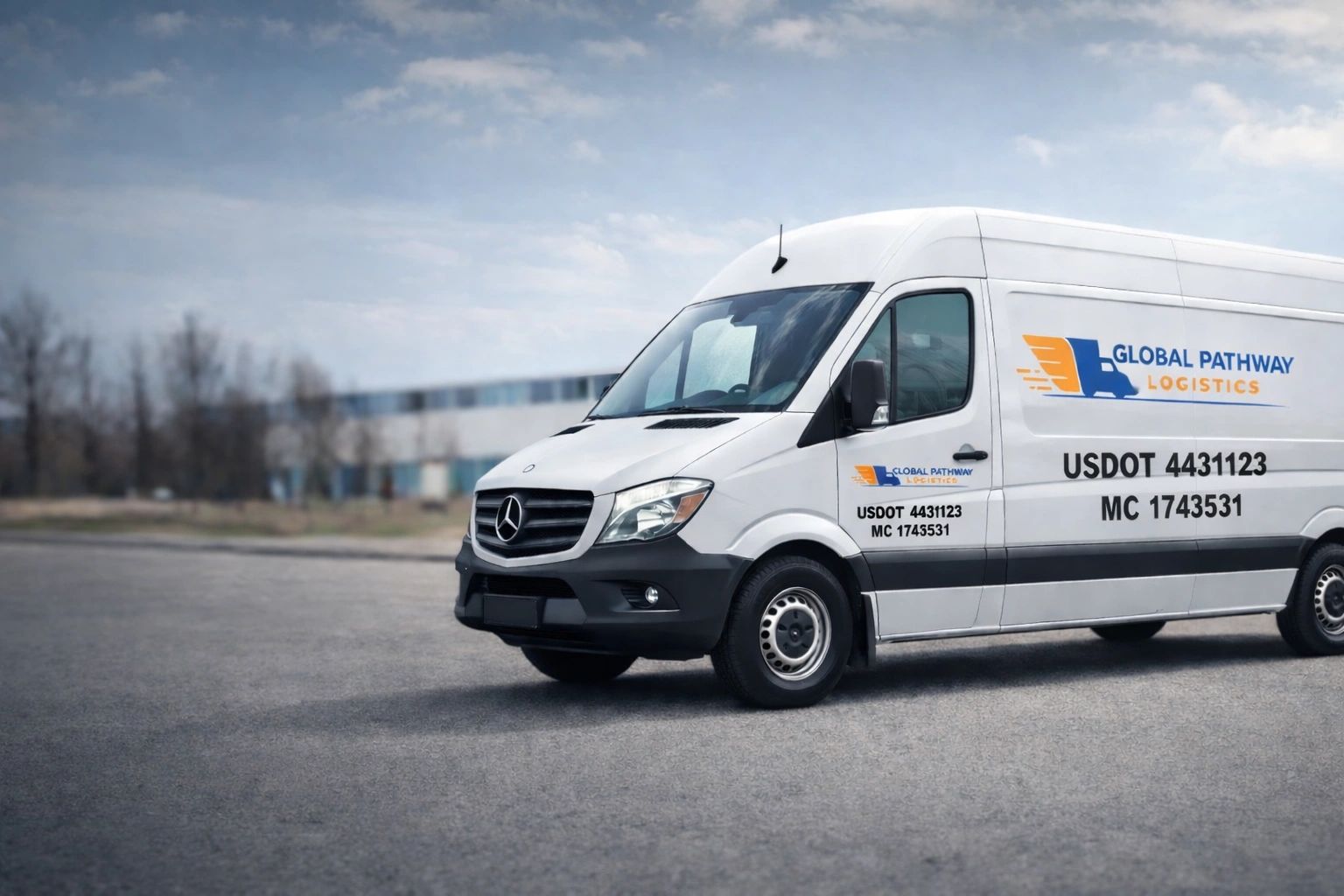 Global Pathway Logistics sprinter van transportation